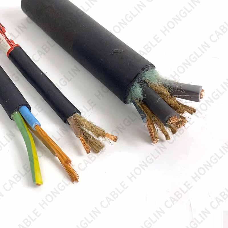 0.75 mm² 2 Core Rubber Cable: Durable and Flexible Solution for Electrical Needs