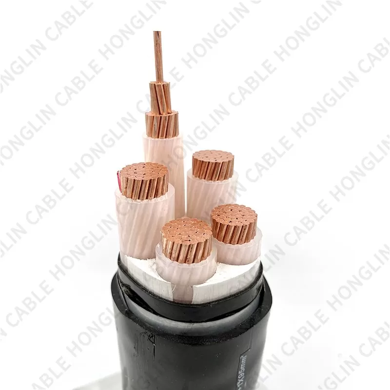 YJV22 XLPE Insulated PVC Sheathed Steel Tape Armoured with Copper Core Low Voltage Power Cable