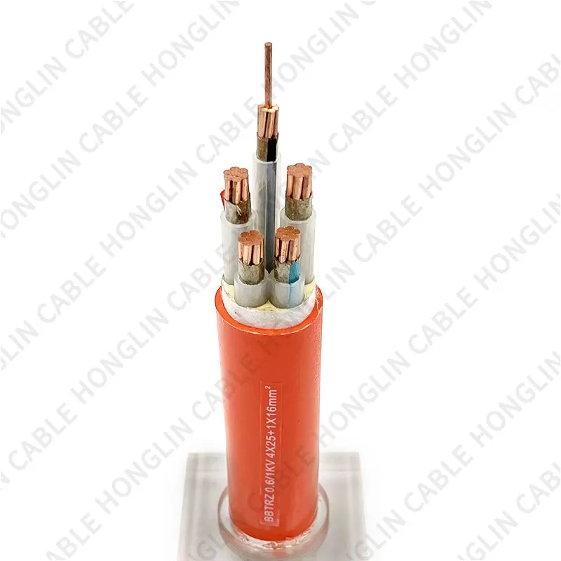 0.6/1KV BBTRZ mineral insulated fire rated cable copper core Insulated flexible cable