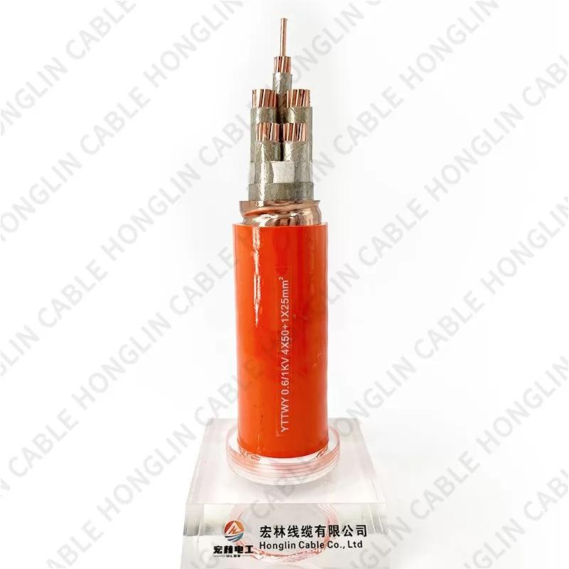 Low smoke halogen-free mineral fireproof cable Mineral insulated Fireproof cable YTTWY