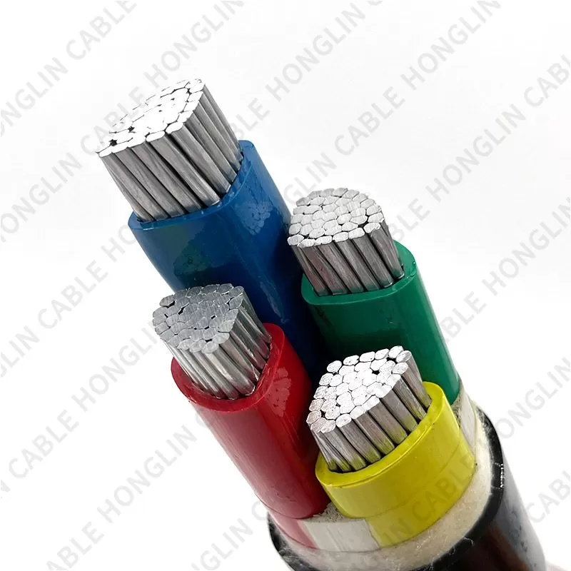 Sector-Shaped Conductor low voltage cable VLV 0.6/1 KV underground aluminum core cable