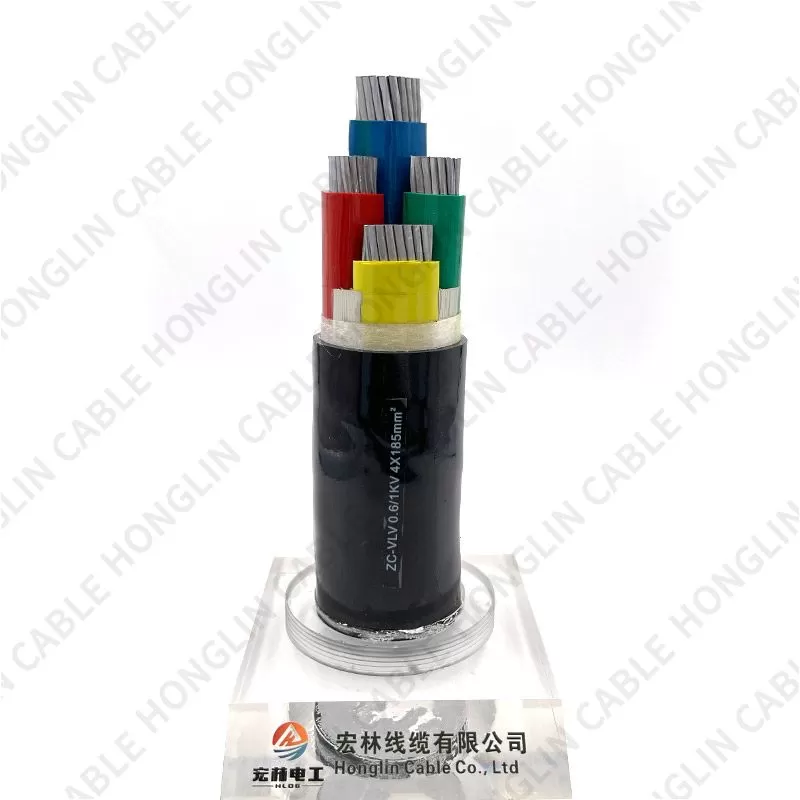 Sector-Shaped Conductor low voltage cable VLV 0.6/1 KV underground aluminum core cable