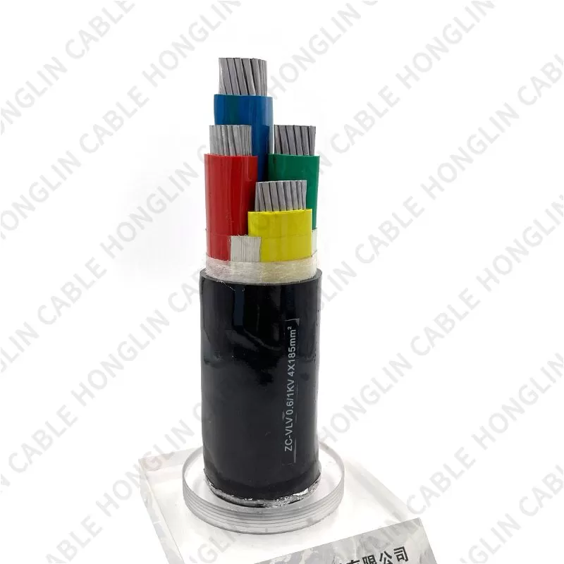 Sector-Shaped Conductor low voltage cable VLV 0.6/1 KV underground aluminum core cable