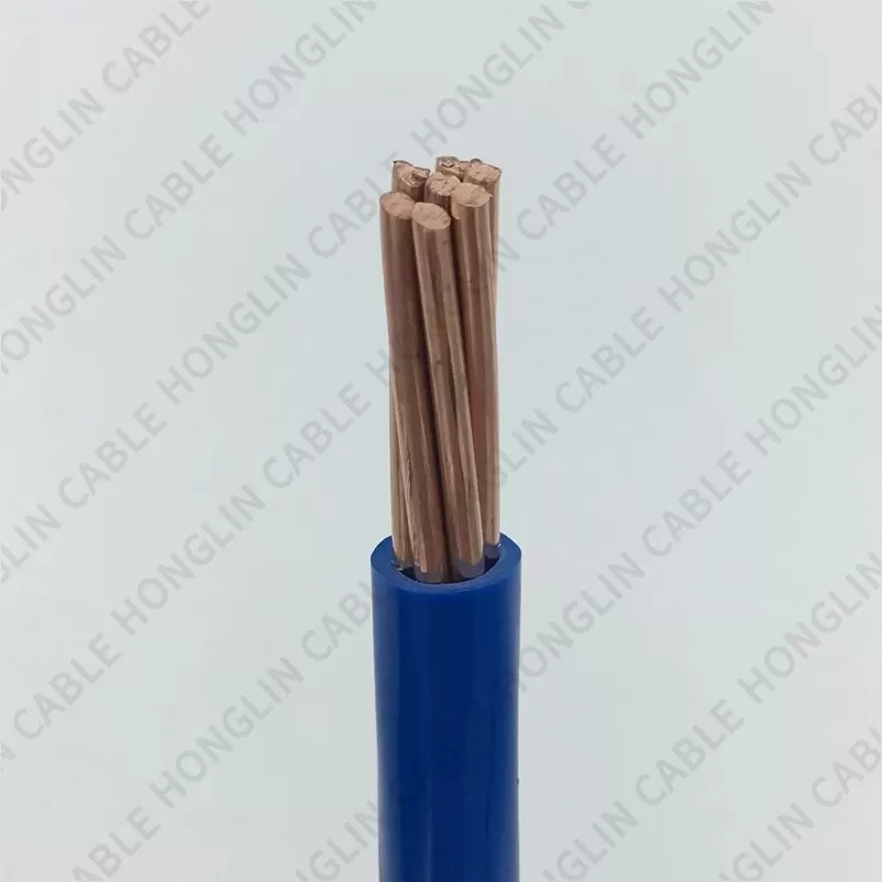 Bare Copper Conductor PVC Insulated PVC Sheathed Cable House wiring building BVV flexible copper electric cable house wire (multi-core)