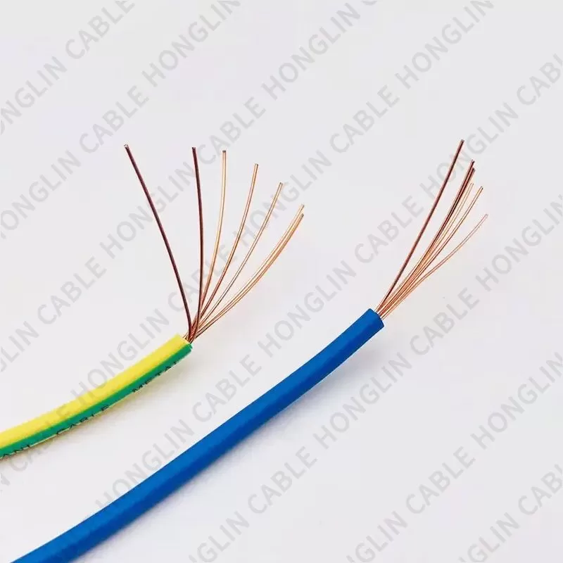 Bare Copper Conductor PVC Insulated PVC Sheathed Cable House wiring building BVV flexible copper electric cable house wire (multi-core)