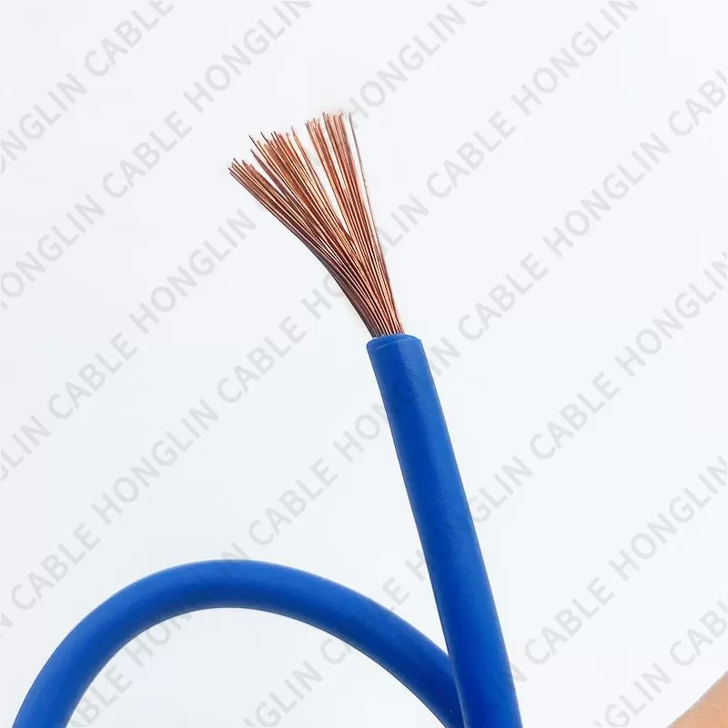 BVR Bare Copper Conductor PVC Insulated Flexible Cable Multi Copper Core BVR With PVC Insulated Electric Wire