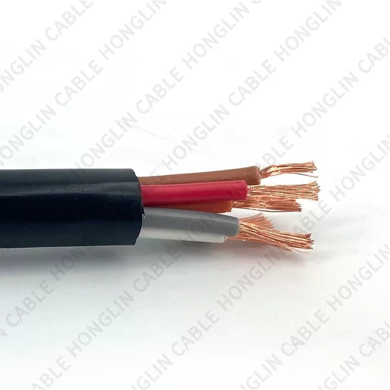 Copper Core PVC Insulated Flexible Cable KVVR/RVV Multi-core PVC sheathed flexible cable use for Building