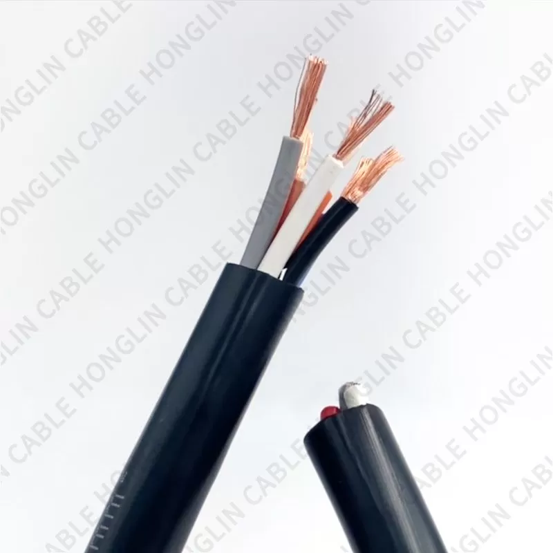 Copper Core PVC Insulated Flexible Cable KVVR/RVV Multi-core PVC sheathed flexible cable use for Building