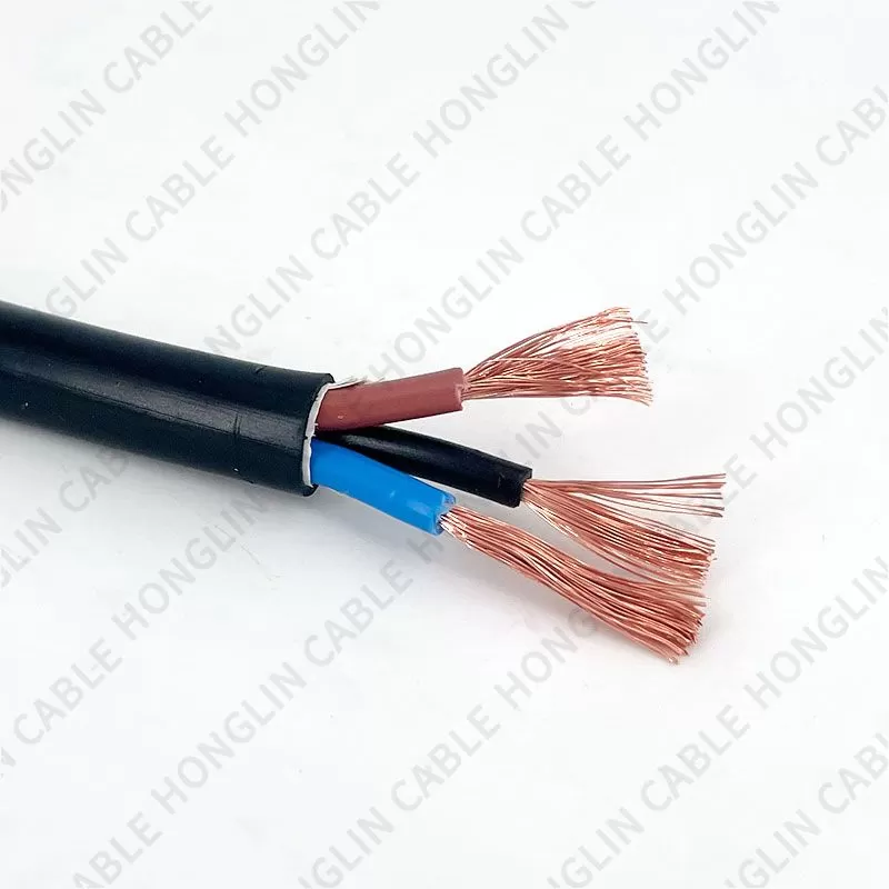 RVV Household wires PVC sheathed PVC insulated pure copper core flexible cable Copper Core PVC Insulated PVC Sheathed Cable