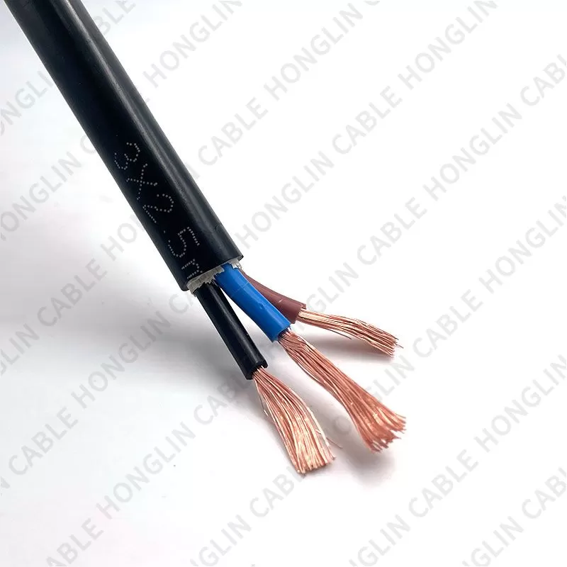 RVV Household wires PVC sheathed PVC insulated pure copper core flexible cable Copper Core PVC Insulated PVC Sheathed Cable