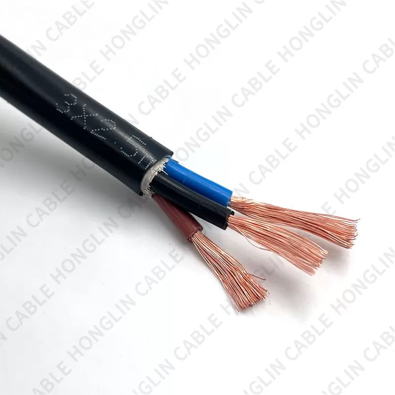 RVV Household wires PVC sheathed PVC insulated pure copper core flexible cable Copper Core PVC Insulated PVC Sheathed Cable