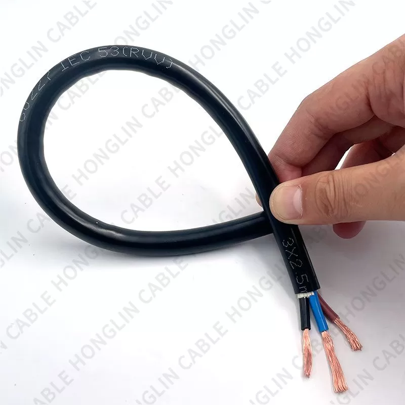 RVV Household wires PVC sheathed PVC insulated pure copper core flexible cable Copper Core PVC Insulated PVC Sheathed Cable