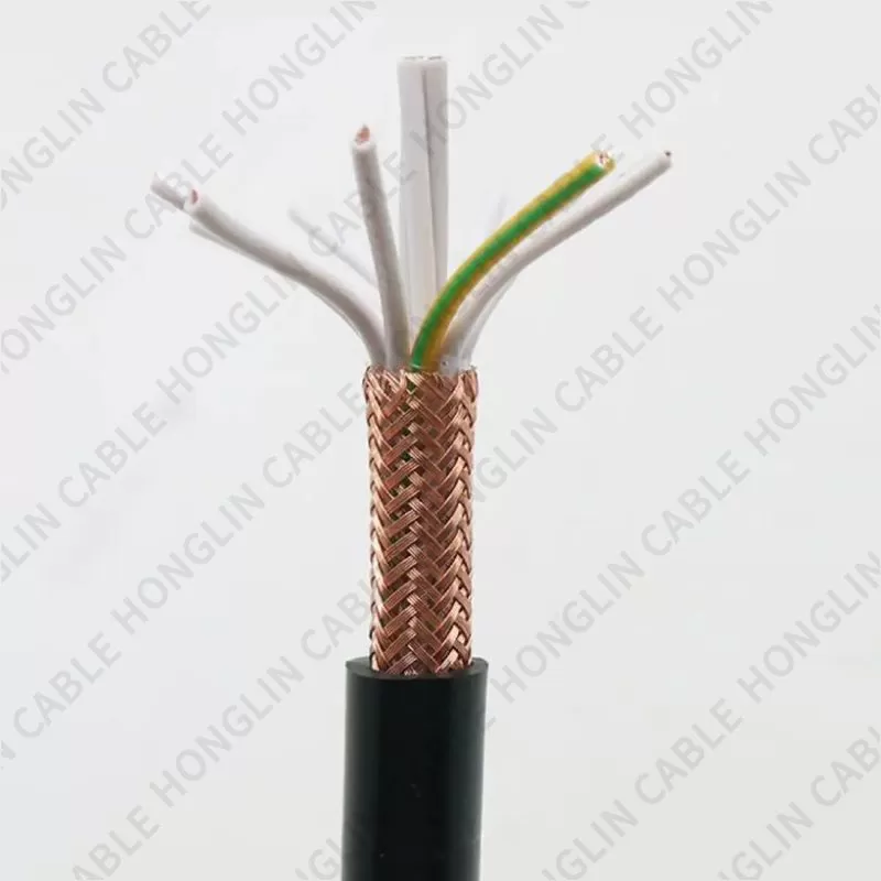 RVVP/ZR-RVVP Flame Retardant Shielded Cable, suitable for signal transmission, Flame retardant, shielded, prevent electromagnetic interference, prevent electrostatic interference