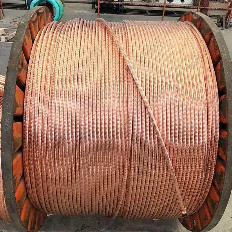 CCA Copper Clad Aluminum stranded wire, Good conductivity , Save copper resource, reduce the produce cost