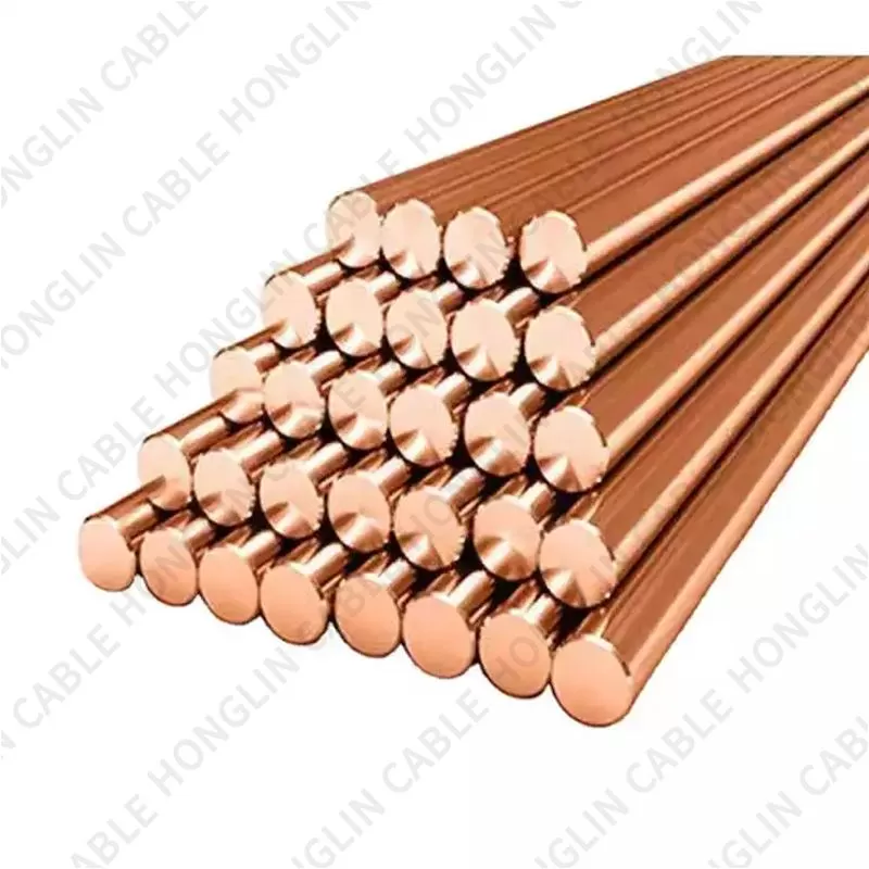 Bare copper wire, used in transformers, motors, transmission lines, good electrical and thermal conductivity, corrosion resistance