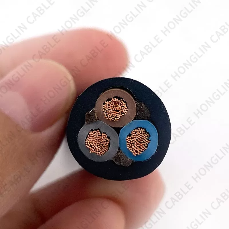 H07RN-F BS EN 50525-2-21 Flexible Rubber Cable Power Cable