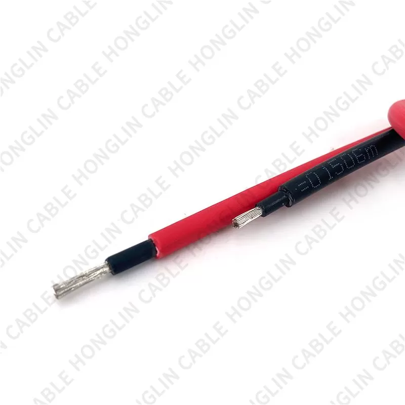 XLPE/XLPO solar wire solar pv cable 2.5mm²for Power transfer between solar  panels and inverter