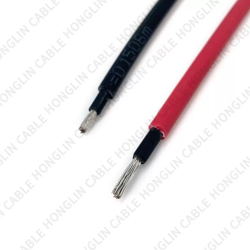 XLPE/XLPO solar wire solar pv cable 2.5mm²for Power transfer between solar  panels and inverter