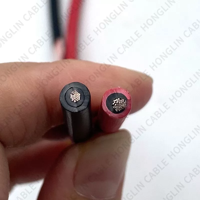 XLPE/XLPO solar wire solar pv cable 2.5mm²for Power transfer between solar  panels and inverter