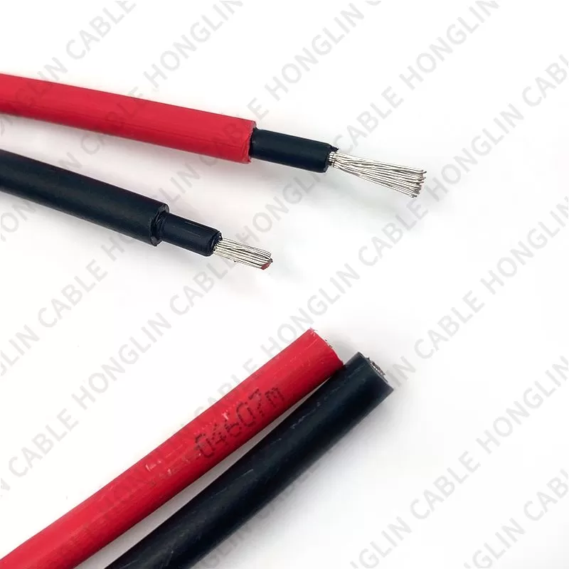 XLPE/XLPO solar wire solar pv cable 2.5mm²for Power transfer between solar  panels and inverter