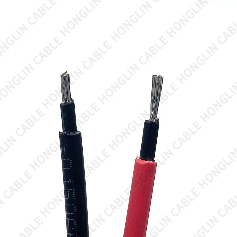 XLPE/XLPO solar wire solar pv cable 2.5mm²for Power transfer between solar  panels and inverter