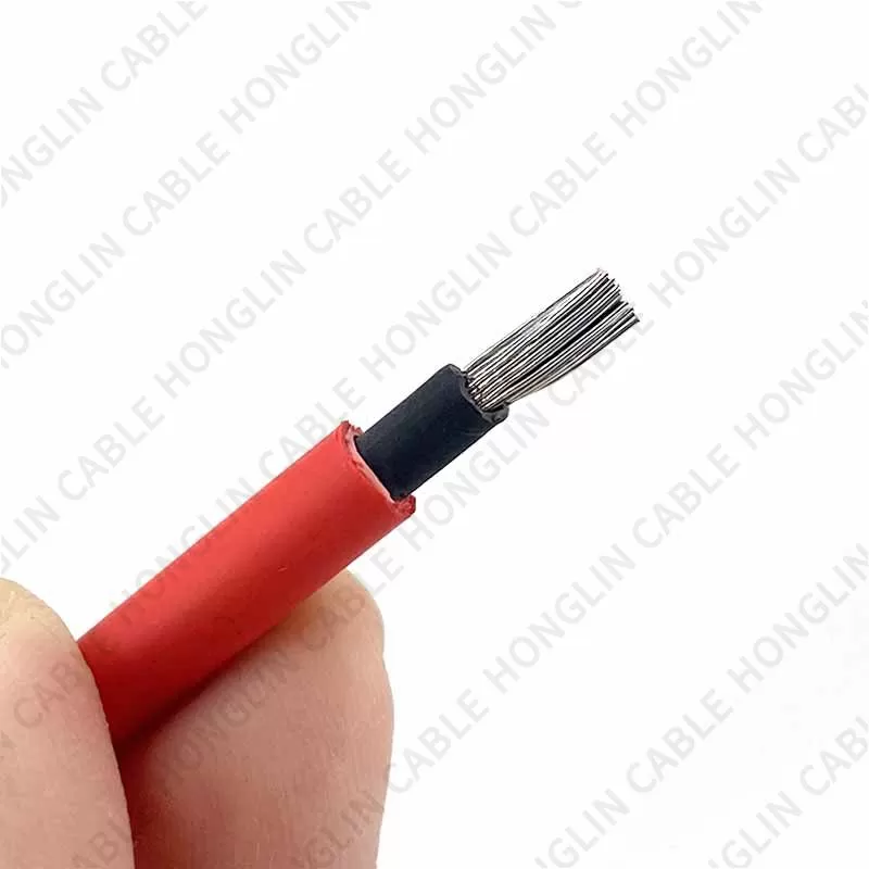 Factory supply stranded Tinned Copper core electric wires PV1-F Photovoltaic pv solar cables 4mm