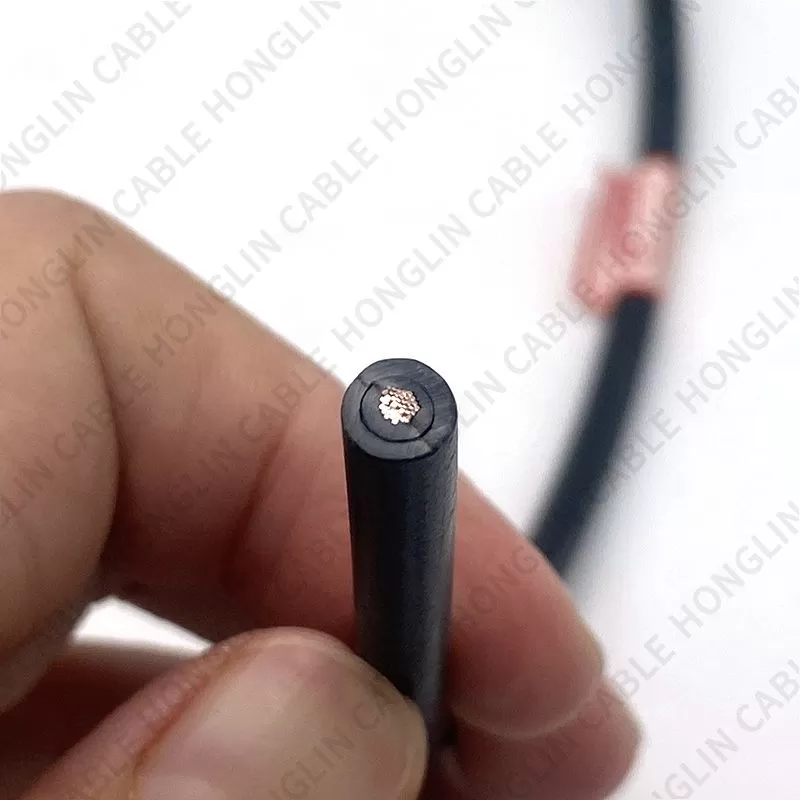 Single core xlpo 2.5mm dc photovoltaic extension connection wire pv solar cable