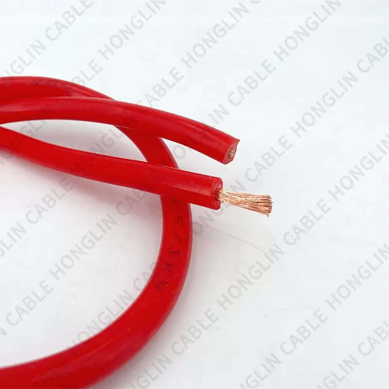 Heat Resistant High Temperature Cable Silicone Wire High Quality  Tinned Copper in Red or Black Heating Insulated Copper Wire