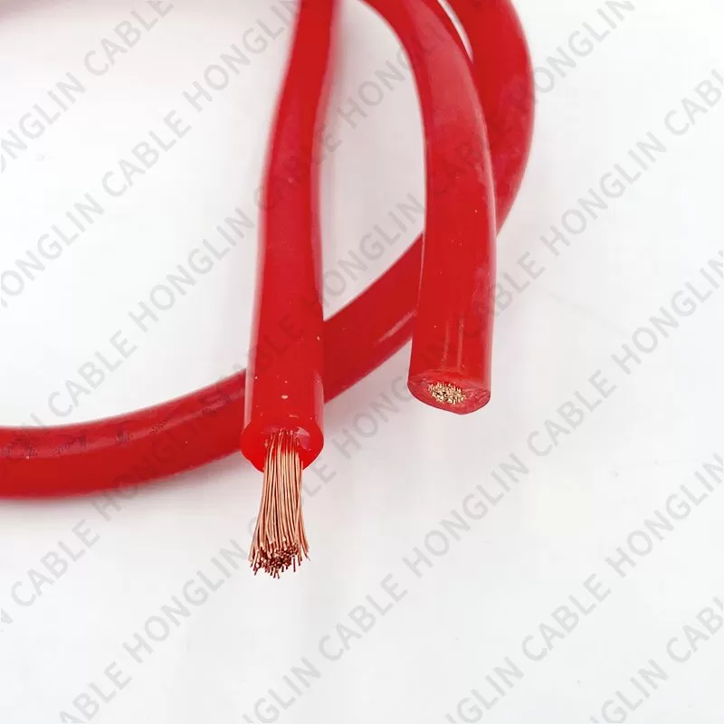 Heat Resistant High Temperature Cable Silicone Wire High Quality  Tinned Copper in Red or Black Heating Insulated Copper Wire