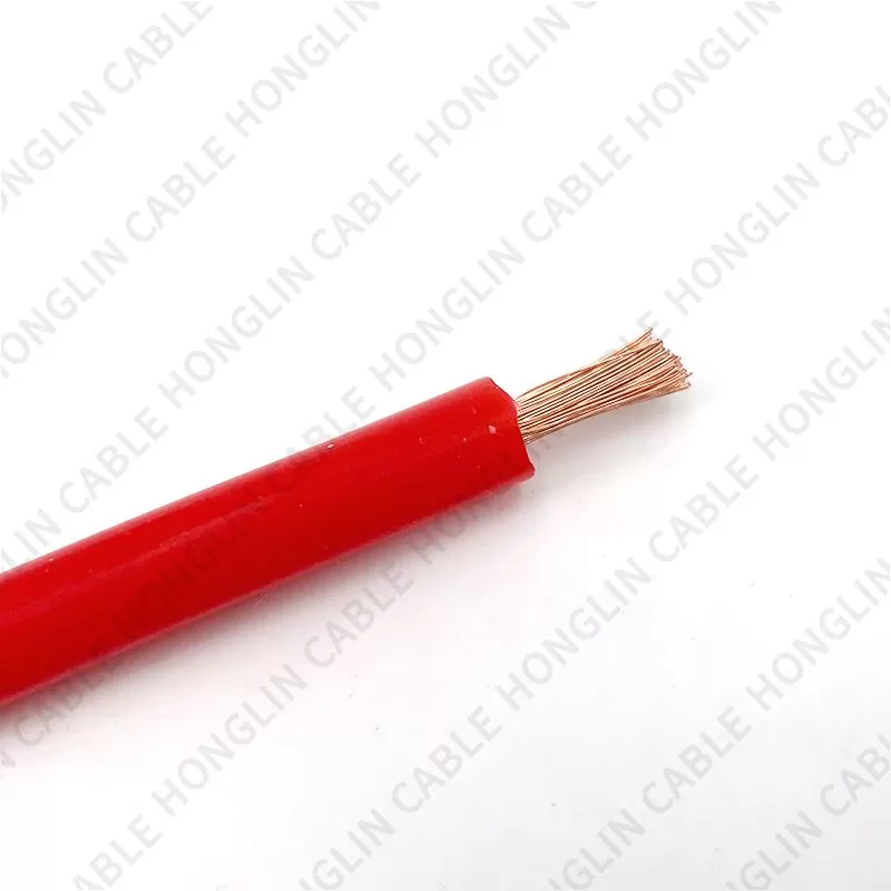 Heat Resistant High Temperature Cable Silicone Wire High Quality  Tinned Copper in Red or Black Heating Insulated Copper Wire