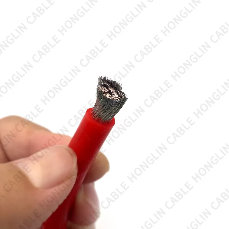 0/2/4/6/8/10/12/14/16/18 Awg Silicone Wire 600V Flexible High Temperature Resistant Electric Wire Strands of Tinned Copper Wire