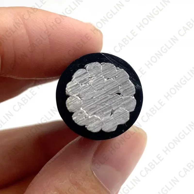 Electric 0.6/1kv Power Aluminum Conductor XLPE PE pvc cable wire Duplex/Triplex/Quadruplex Overhead Aerial Bunched Cable