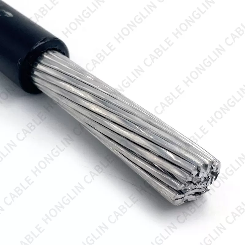 Electric 0.6/1kv Power Aluminum Conductor XLPE PE pvc cable wire Duplex/Triplex/Quadruplex Overhead Aerial Bunched Cable