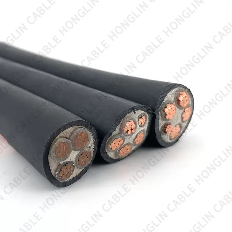 Xlpe Copper Cable Price Low Voltage Underground XLPE PVC Size 4 Core 5 core Electric Copper Power Cable