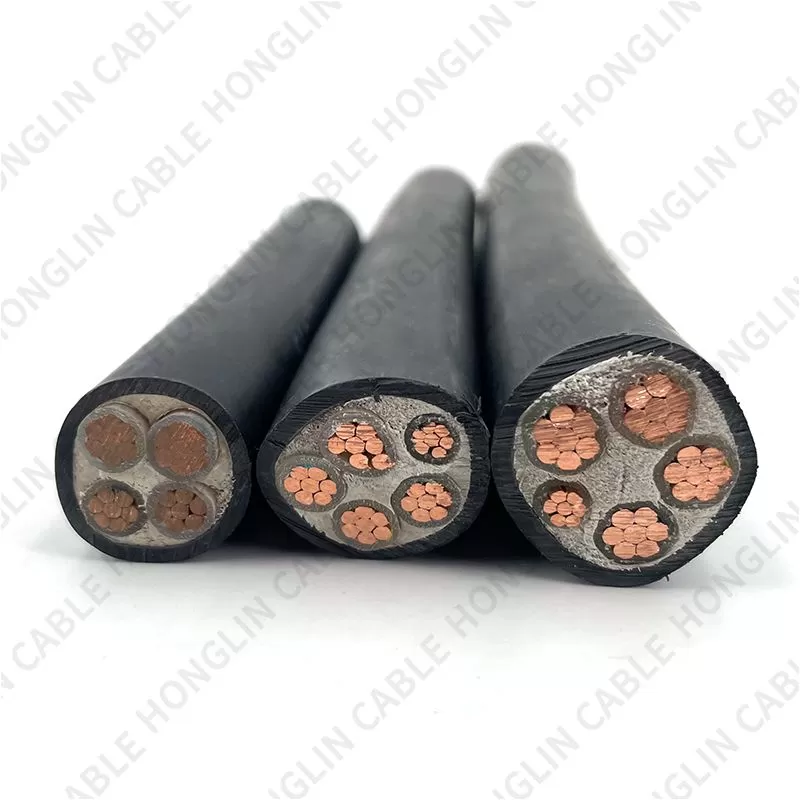 Xlpe Copper Cable Price Low Voltage Underground XLPE PVC Size 4 Core 5 core Electric Copper Power Cable