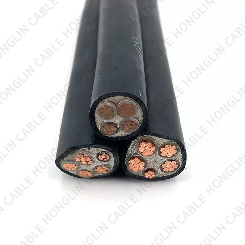 Xlpe Copper Cable Price Low Voltage Underground XLPE PVC Size 4 Core 5 core Electric Copper Power Cable