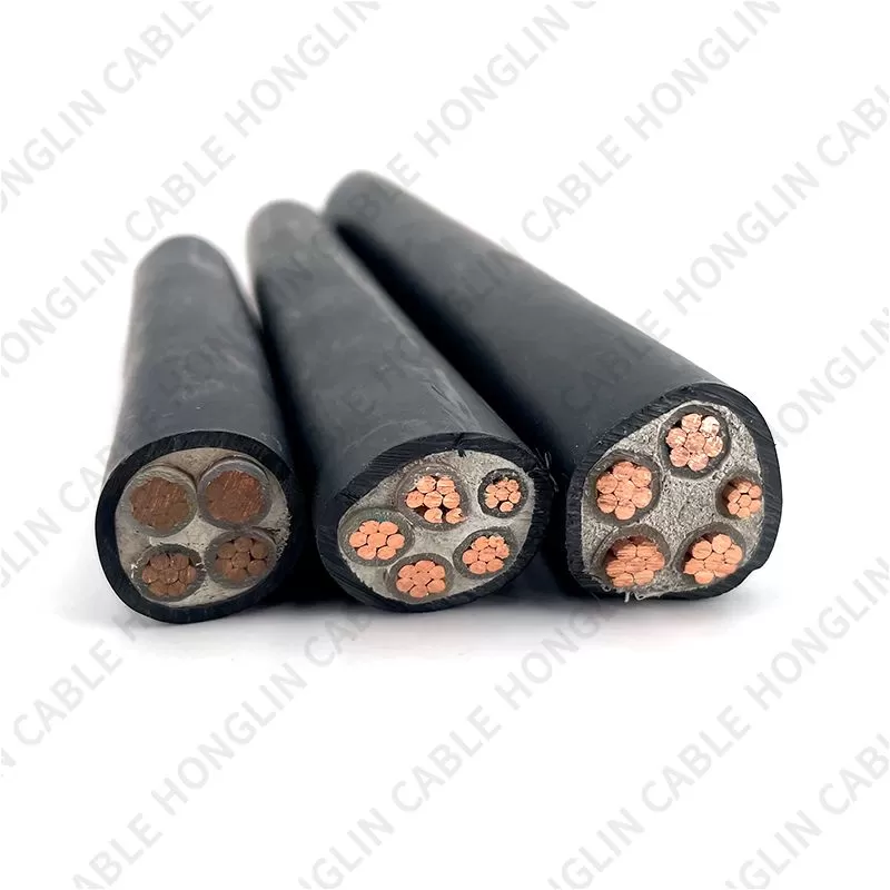 Xlpe Copper Cable Price Low Voltage Underground XLPE PVC Size 4 Core 5 core Electric Copper Power Cable