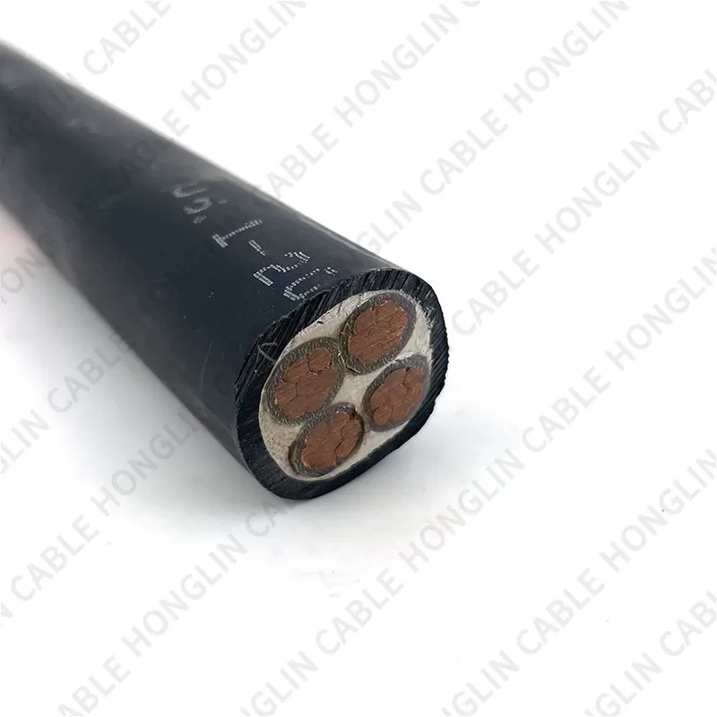 Electric Wire Power Cable Flexible 4 Core H05vk H07vk H03vvf H05vvf 3x35+1x16 mm² Pvc Copper Insulated Stranded Flexible Cable