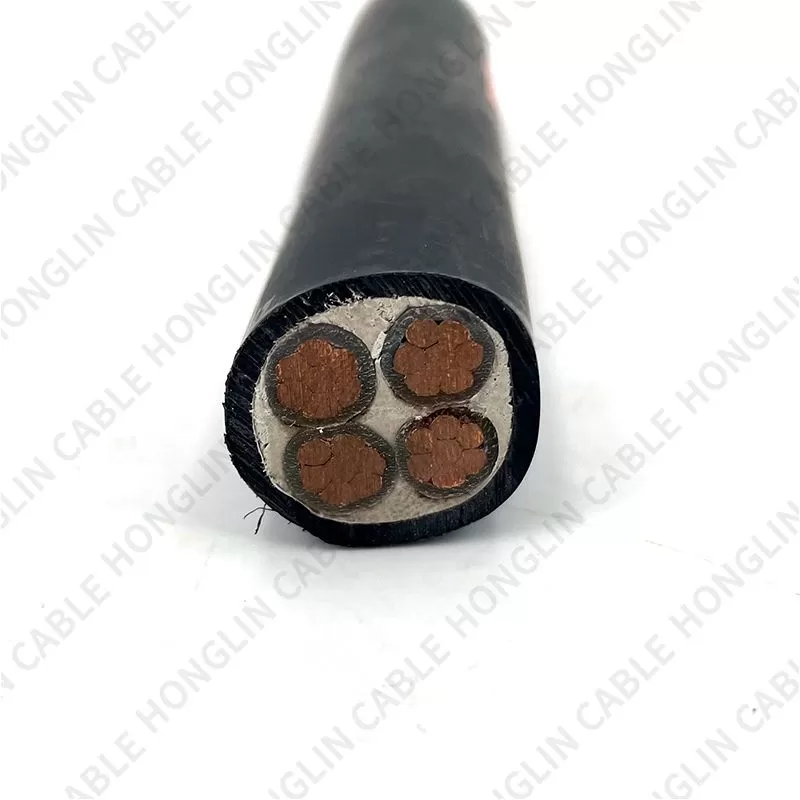 Electric Wire Power Cable Flexible 4 Core H05vk H07vk H03vvf H05vvf 3x35+1x16 mm² Pvc Copper Insulated Stranded Flexible Cable