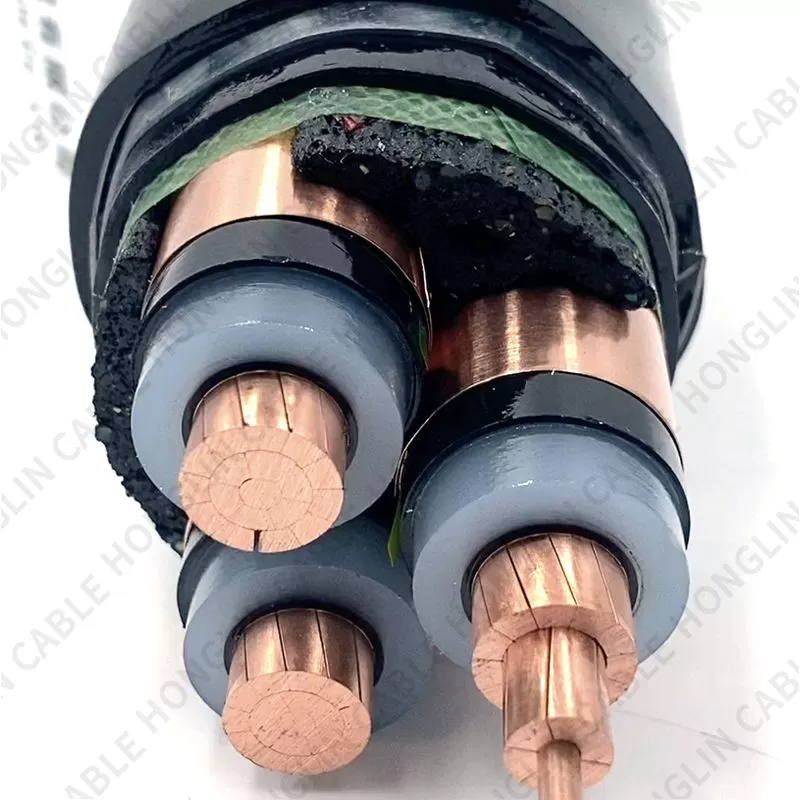 Factory Wholesale Wiring Cables Overhead Insulated Electric Power Cable 33KV Cable Prices Cu/XLPE/PVC/PVC