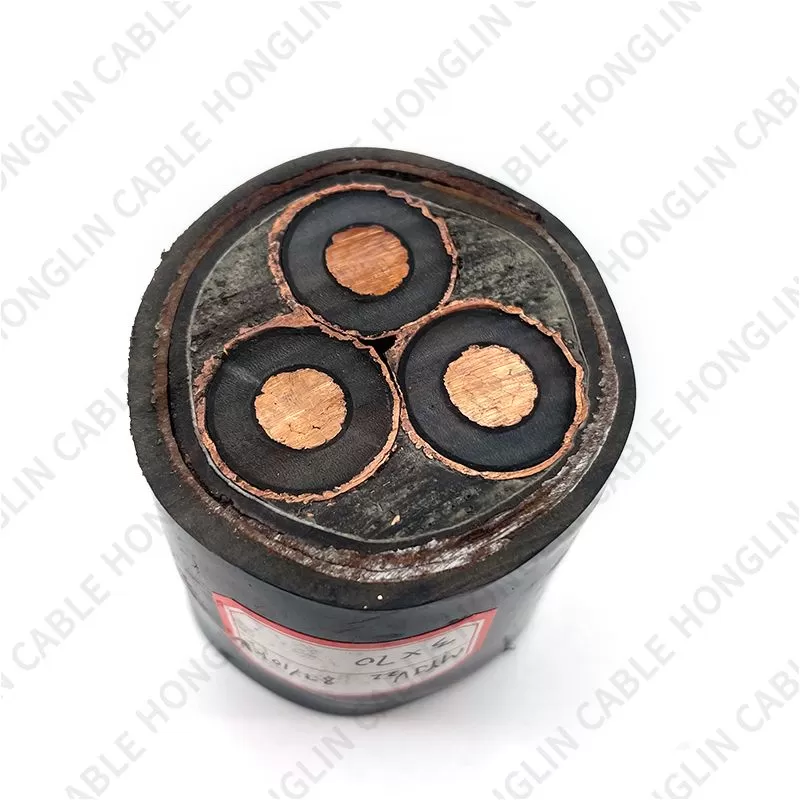 Mine transmission power cable National standard MYJV22 copper core armored cable for coal mine flame retardant cable