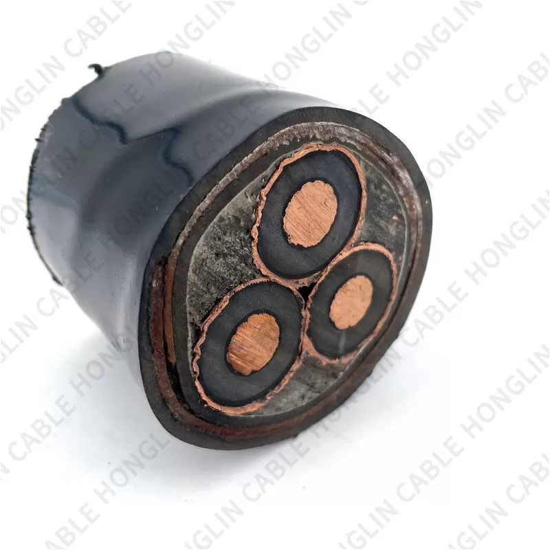 Mine transmission power cable National standard MYJV22 copper core armored cable for coal mine flame retardant cable