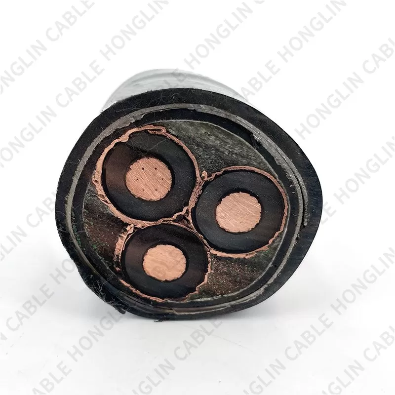 Mine transmission power cable National standard MYJV22 copper core armored cable for coal mine flame retardant cable