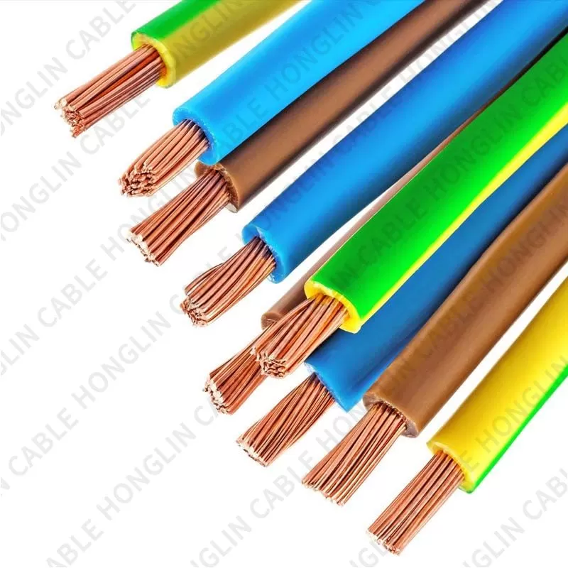 Wholesale High Quality Flexible Bv Bvvb Bvr Rv Rvv 300/500v Pvc/pe Copper Electrical Home cable electric wire cable