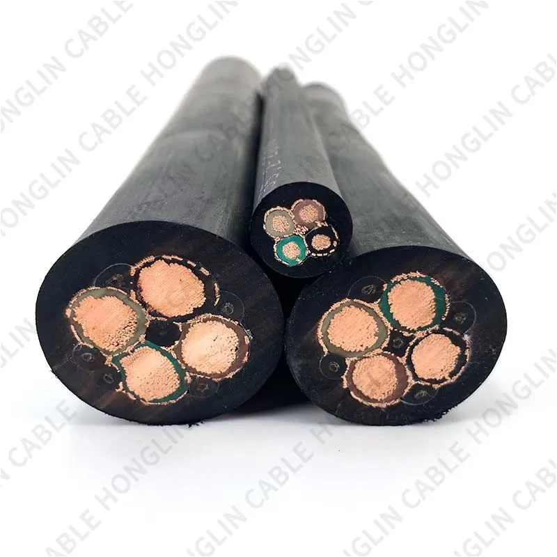 Rubber Electrical Cable Copper Wrapping Shielded Cable Electrical Wire Temperature 200 Degree Silicone Wire