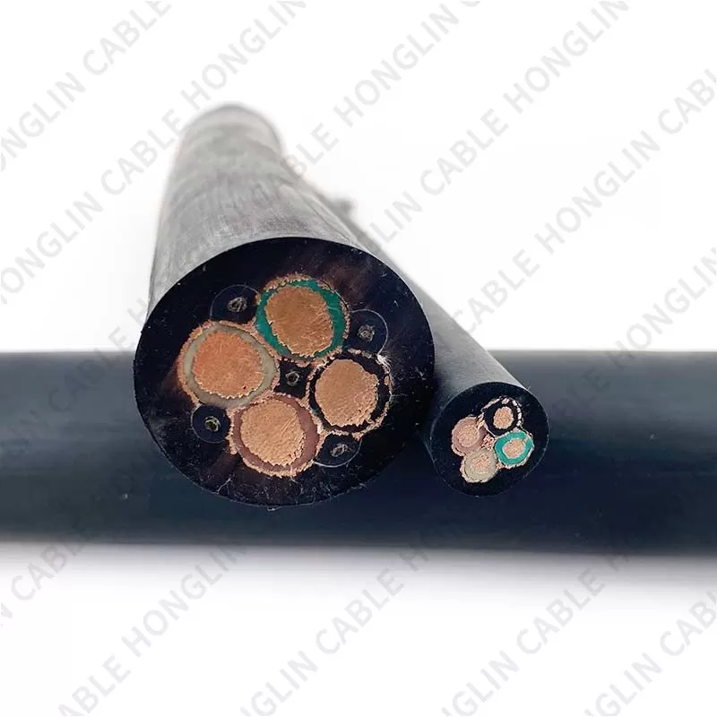 Rubber Electrical Cable Copper Wrapping Shielded Cable Electrical Wire Temperature 200 Degree Silicone Wire