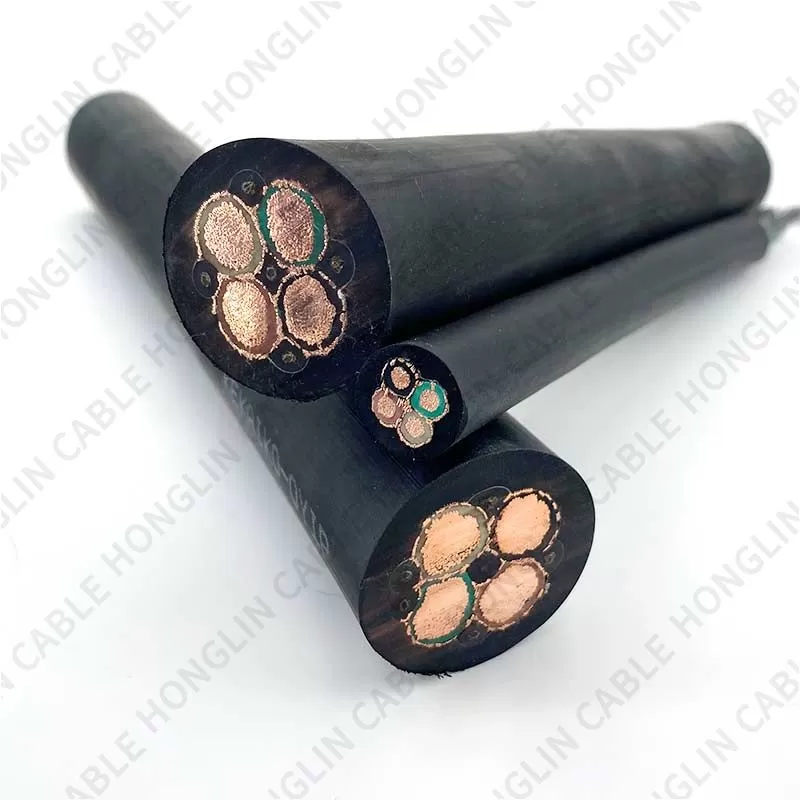 Rubber Electrical Cable Copper Wrapping Shielded Cable Electrical Wire Temperature 200 Degree Silicone Wire