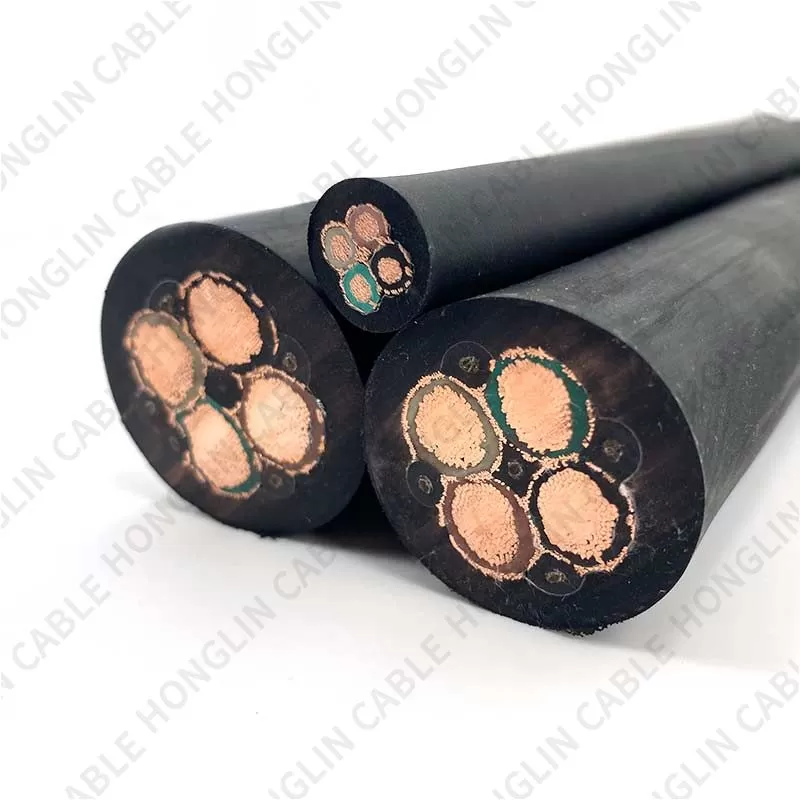 Rubber Electrical Cable Copper Wrapping Shielded Cable Electrical Wire Temperature 200 Degree Silicone Wire