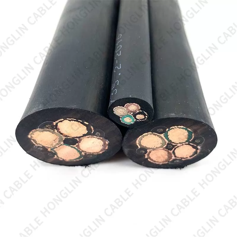 Rubber Electrical Cable Copper Wrapping Shielded Cable Electrical Wire Temperature 200 Degree Silicone Wire