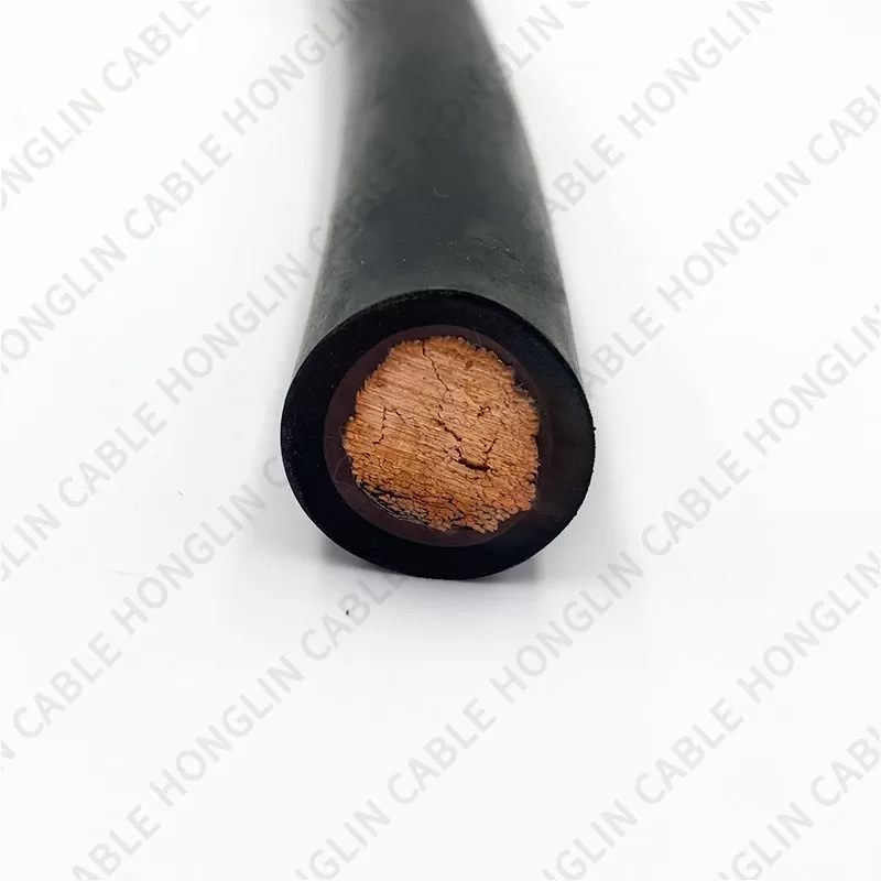 H01N2-D 35mm 50mm 70mm Single Core  Rubber Insulated Copper Conductor Welding Cable